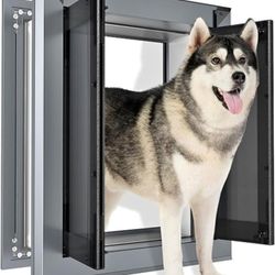 Hidrosil Dog Door Heavy Duty Large Pet Door with Two Sliding Locking Panels