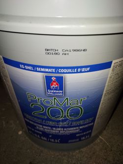 Interior white paint
