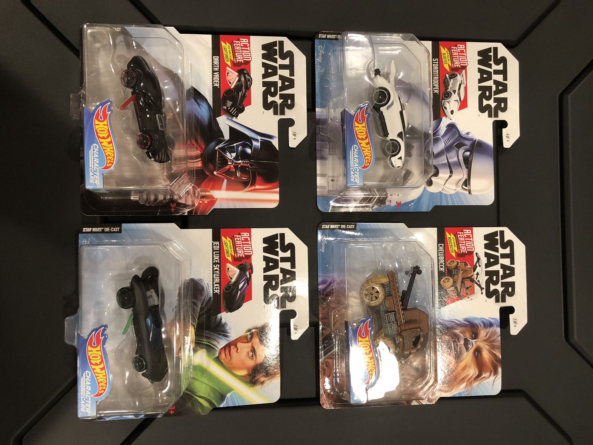 Hot Wheels Star Wars Action Feature Character Cars