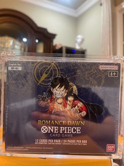 One Piece Romance Dawn Booster Box OP-01  (WHITE BOTTOM)