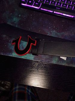 True religion belt size 36