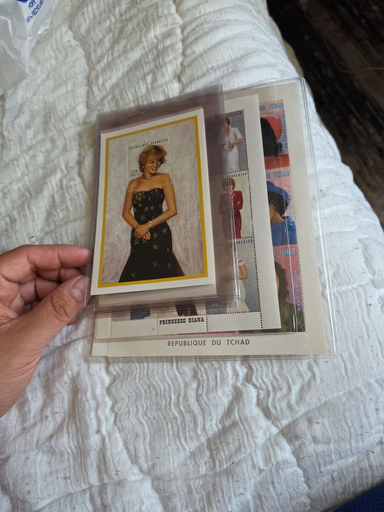 Princess Diana Stamp Collection