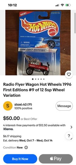 1996 Editions Radio A Flyer