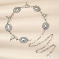 ✨ Western Concho Chain Belt – $15 ✨