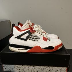 Jordan 4 Fire Red 