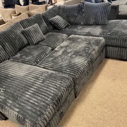 Double Chaise Stunning Sectional 