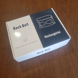 HONGJING Heated Back Support Brace for Back Pain Relief Sz L New in 
original package. Open box, but all contents are sealed. Please see 
photos for d