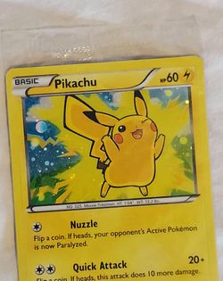 NEW! Pikachu Holo Limited Movie Promo #42/146 Pokemon XY 2 Card Set for Sale in Eagle Pass, TX - OfferUp NEW! Pikachu Holo Limited Movie Promo #42/146 Pokemon XY 2 Card Set for Sale in Eagle Pass, TX - OfferUp