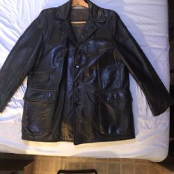 Vintage leather jacket Medium size