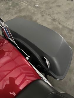 Harley Stretched Bags and Softail Mounting bracket