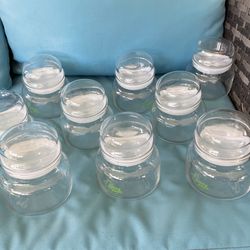 9 Glass Jars