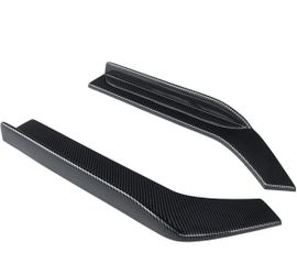 Car Rear Bumper Lip Spoiler Wrap Protector Trim Accessories Decorative Strip ABS Kit, for Audi A8L 2005-2022