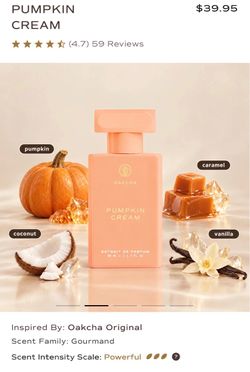Oakcha Pumpkin Cream Extrait de Parfum 50ml