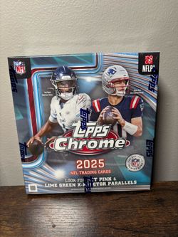 Topps chrome football mega box