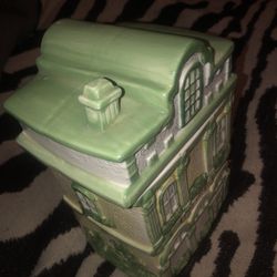 Ceramic Post office Cookie Jar Container