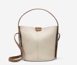 Women's Bucket Bag - Square Top Handle Satchel with Crossbody Strap, Shoulder for Work & Daily Commute