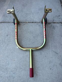 Pit bull motorcycle stand
