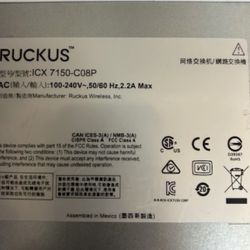 Ruckus 8 Port Switch