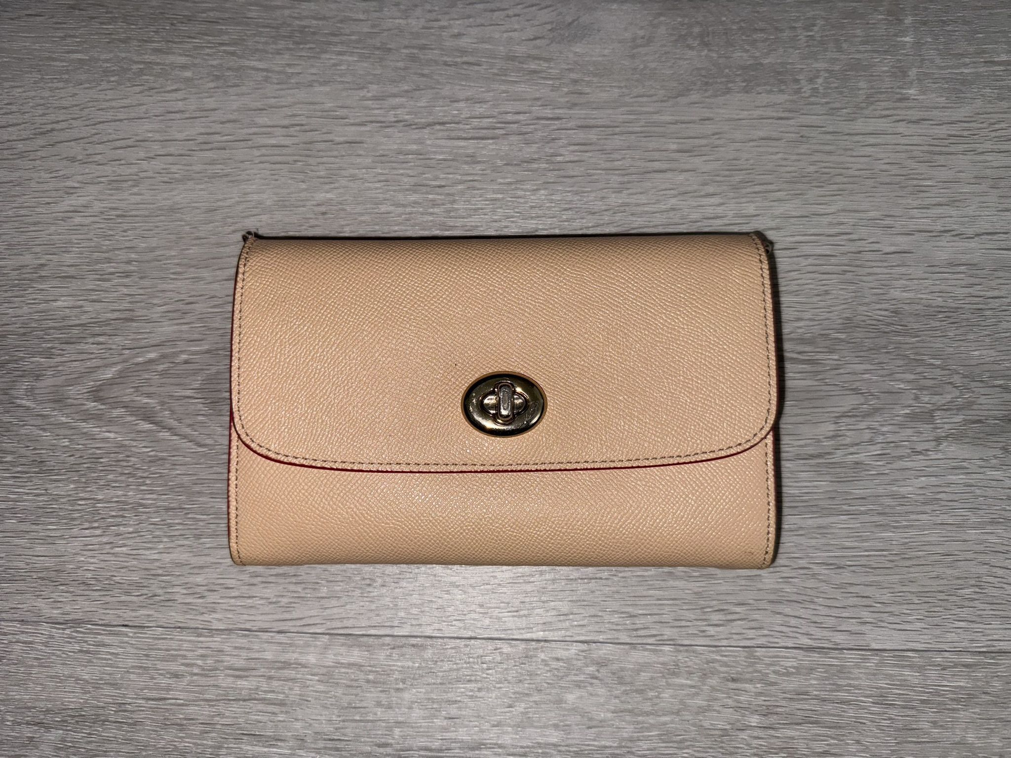 Coach - Pink Leather Purse