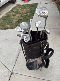 Golf Clubs with bag right handed