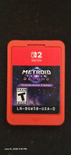 New Metroid Prime 4 For Nintendo Switch 2 CARD ONLY