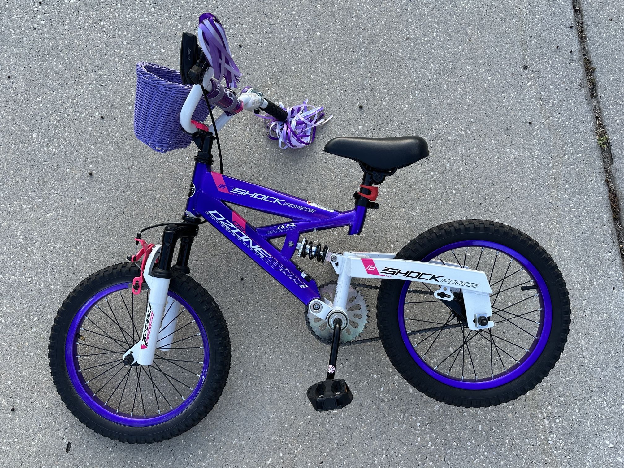 New Kids Ozone Shock Force 16” Bike