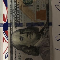 Rare Star Note 100 Dollar