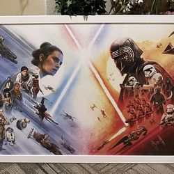 Star Wars Framed Poster