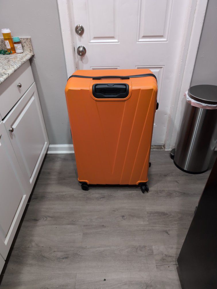 RBX Orange Hard Case Suitcase