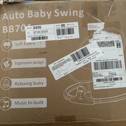 Baby swing brand new inside the box