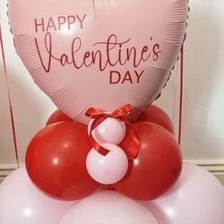 Valentine Balloon Bouquet