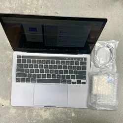 Apple MacBook Pro M1 Chip 2020 Laptop Notebook 13.3 Inch Screen 8 GB RAM 256 SSD macOS Sonoma Software Wifi Bluetooth Keyboard Apps Macintosh