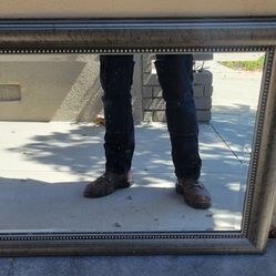 Decorative Mirror (Grey)