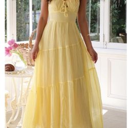 Indikah Perfect Yellow Dress