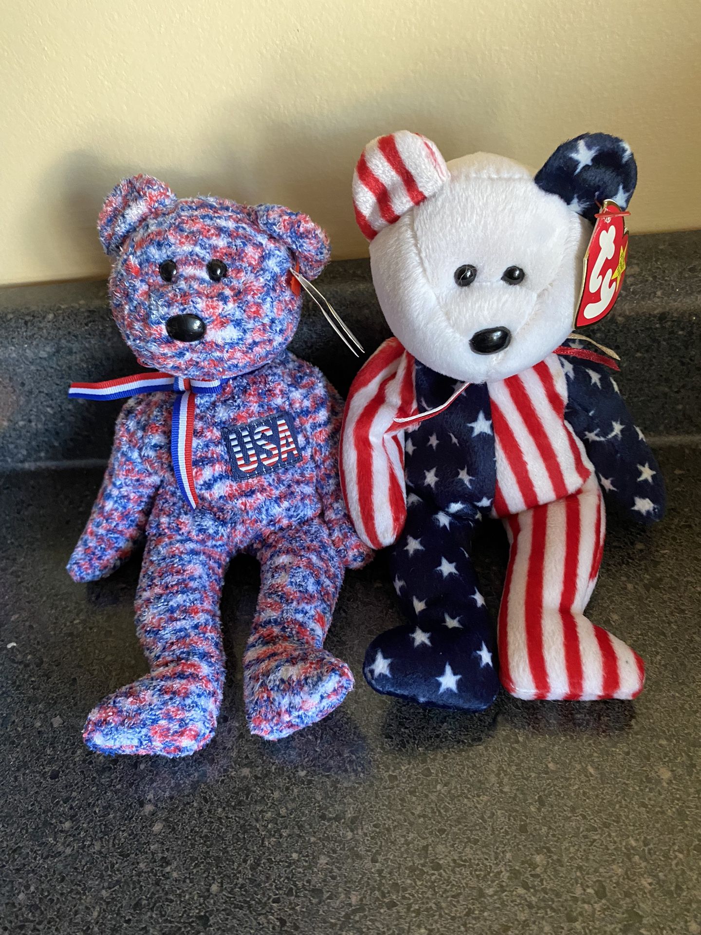 TY Beanie Baby "SPANGLE" Birth June 14, 1999 Exclusive to the United States