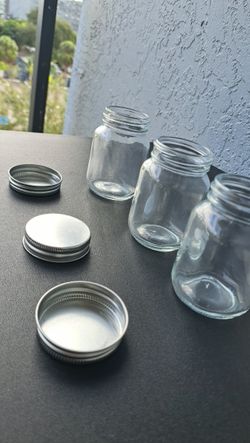 Mini Glass Mason Jars 🫙