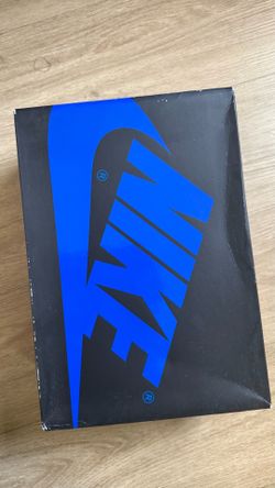 Air Jordan 1 Black & Blue Suede, Size 8.5