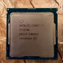 Intel I7-9700 8 Core Processor Sell Or Trade
