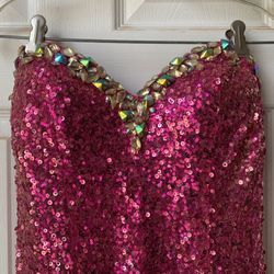 Sequins Prom Dress