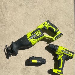 SnapFresh cordless reciprocating saw & SnapFresh cordless drill