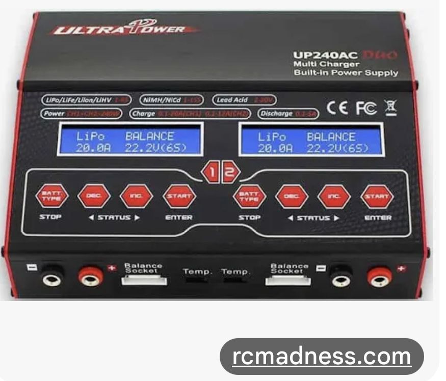 Ultra power Dual Output High Amp Charger