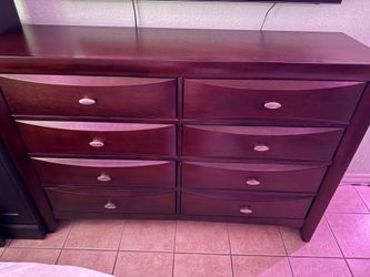 Large wooden dresser