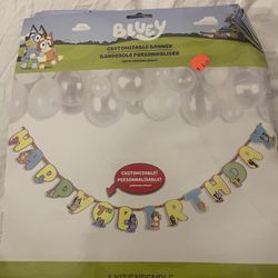 Bluey Party Decorations 