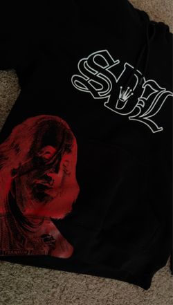 SkysDaLimit red Buddha hoodie