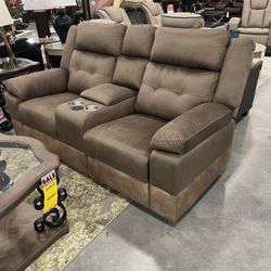 Two Piece Power Reclining Living Room Set