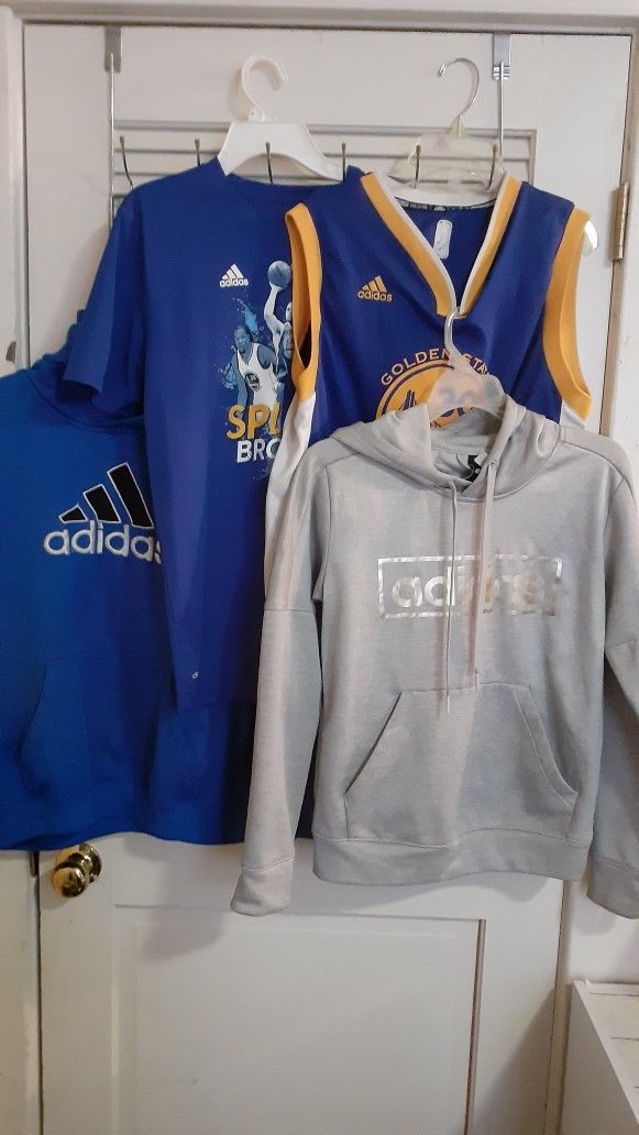 Youth Adidas Hoodies/Shirt/Jersy Lot, Golden State, Splash Brothers