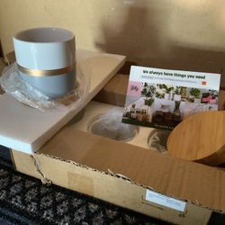 Small 3pc Ceramic Plant Pots