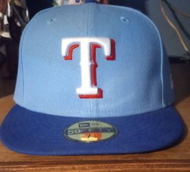 Texas Rangers Mlb Fitted Sz 7 1/8