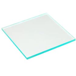 Optix 24 in. x 36 in. x 0.177 (3/16) in. Green Edge Acrylic Sheet