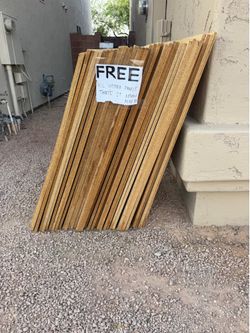 Wood shelf pieces